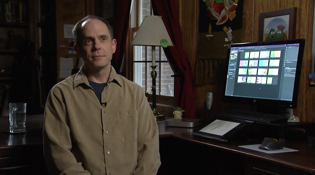 Charlottesville illustrator Scott DuBar interviewed by VPM Focal Point.