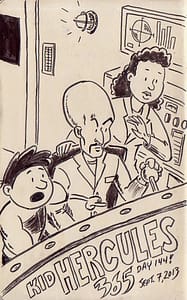 Kid Hercules 365 Drawing Challenge