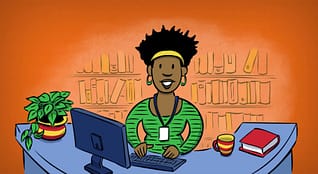 Power Kids librarian by Scott DuBar