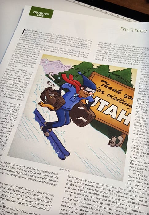 Tearsheet for Three-Year Plan | Client: Utah Adventure Journal