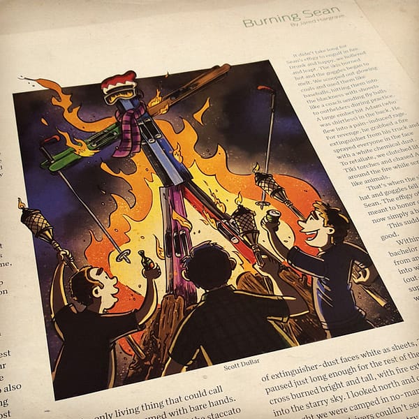 Burning Sean | Client: Utah Adventure Journal