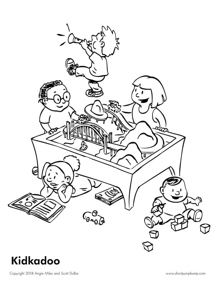 Short Pump Bump! Free Downloadable Coloring Booklet - Image 3