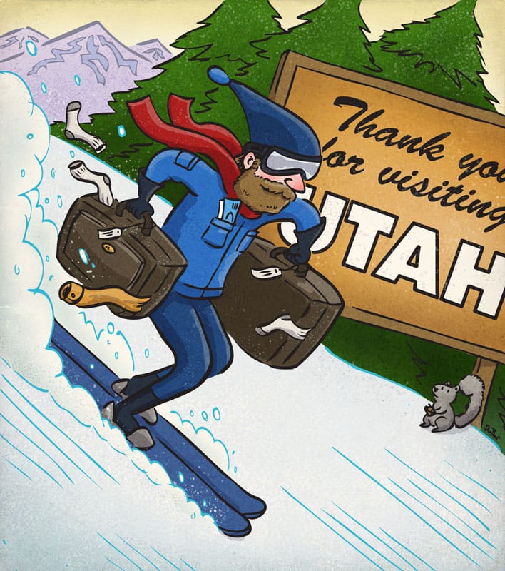 Three-Year Plan | Client: Utah Adventure Journal | illustration by Scott DuBar