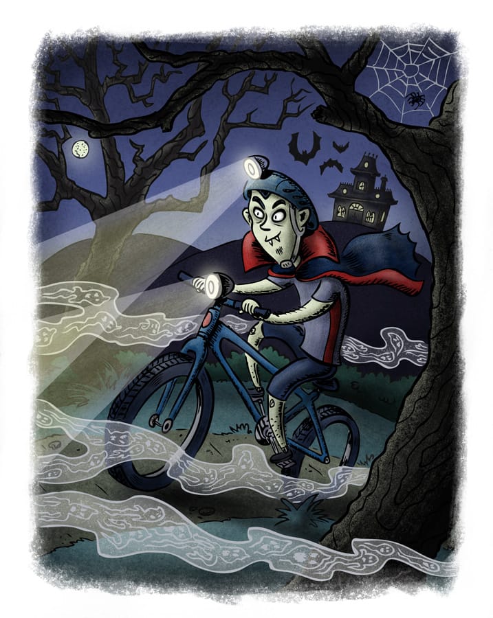 Night Riders of Utahvania. Illustration by Scott DuBar.