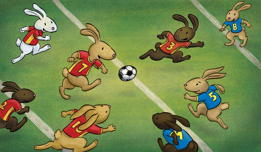 Bunny Soccer Team