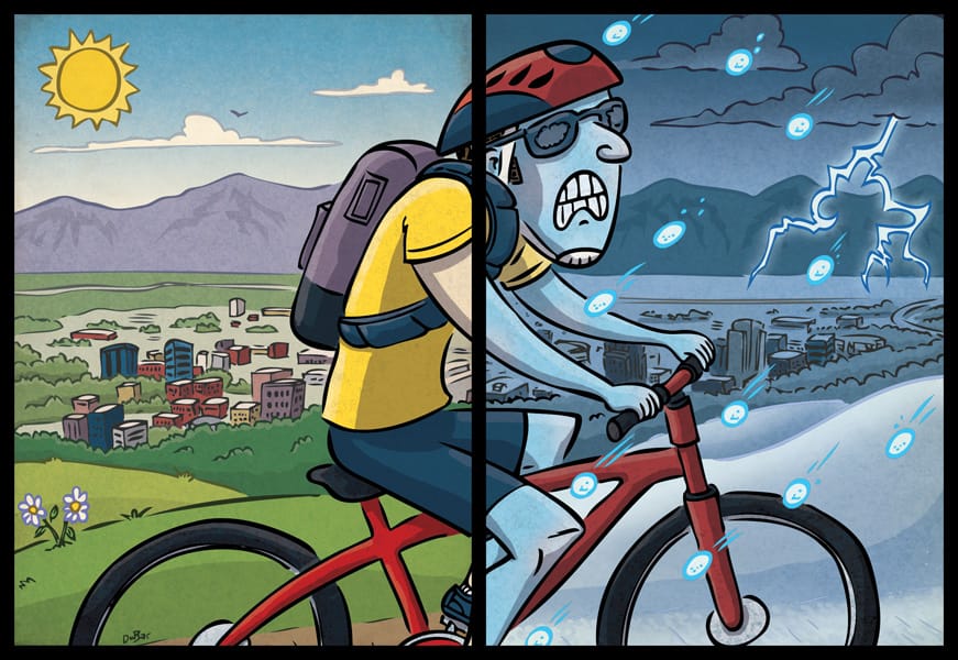 mountain biking utah