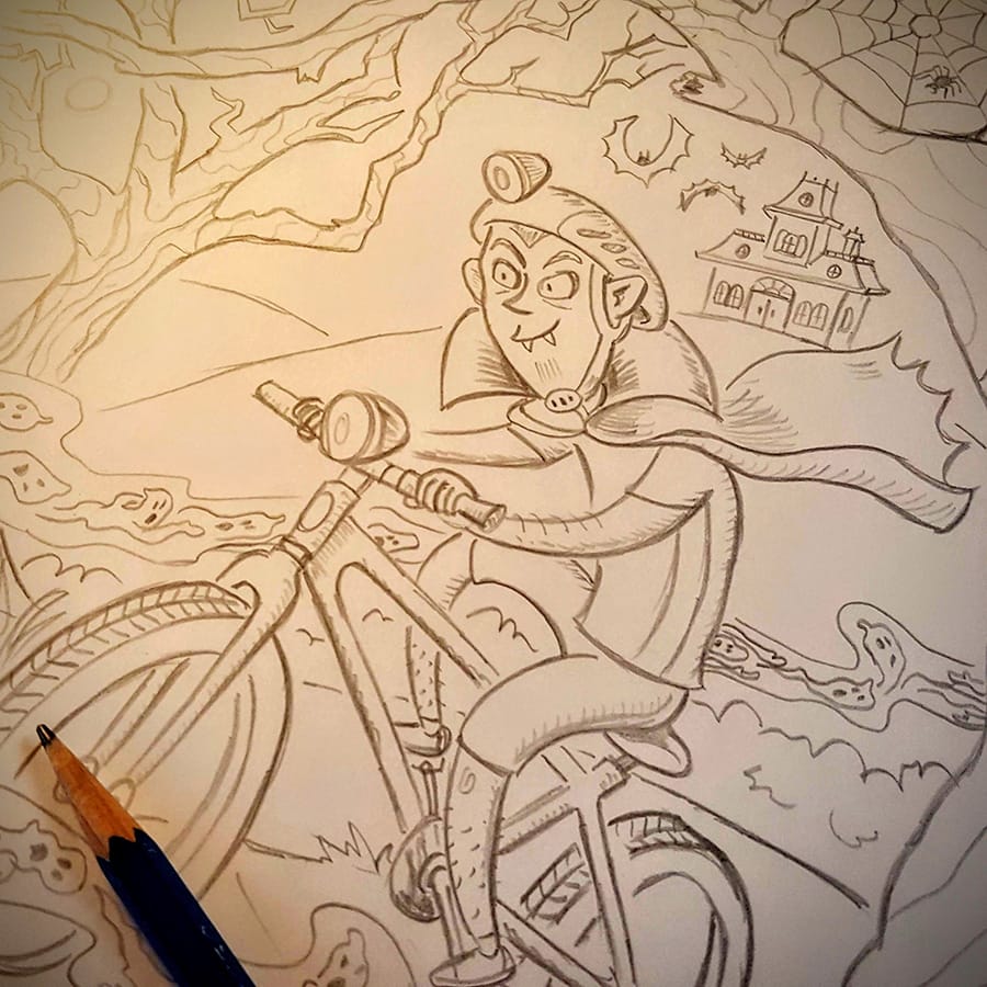 Night Riders of Utahvania: work in progress.